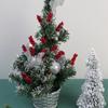 60/1pcs Artificial Red Berries Branches Christmas Holly Berry Stamen Plants Flowers Wreath Xmas Tree Ornaments Party Home Decor