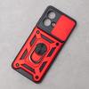 Armored case for Motorola Edge 40 Neo, CamShield Slide, red