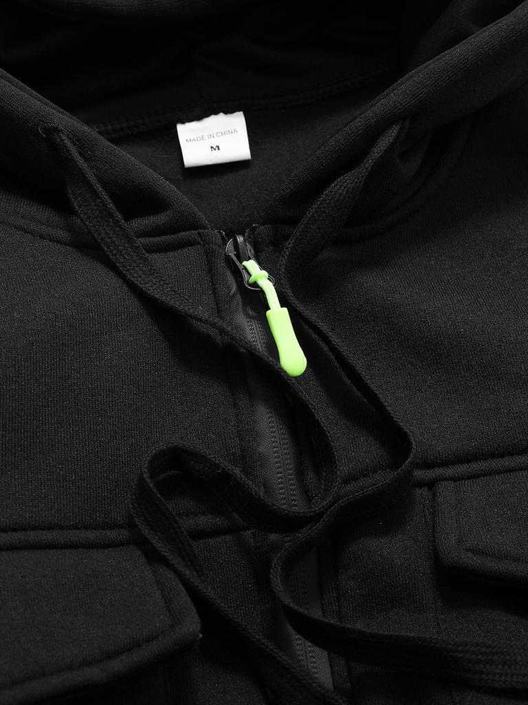 Men's Trendy Zipper Hoodie - Autumn/Winter Casual Pullover