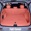 Leather Trunk Mat For Geely EX5 Galaxy E5 2024 2025 2026 Car Boot Liner Tray Waterproof Mud Protector Pad Cargo Mat Accessories