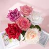 Guangyue Rolled Edge Rose Artificial Flower for Home & Wedding Decor