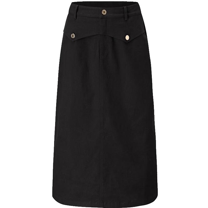 Giovanni Valentino Women s A-Line High-Waist Midi Skirt S