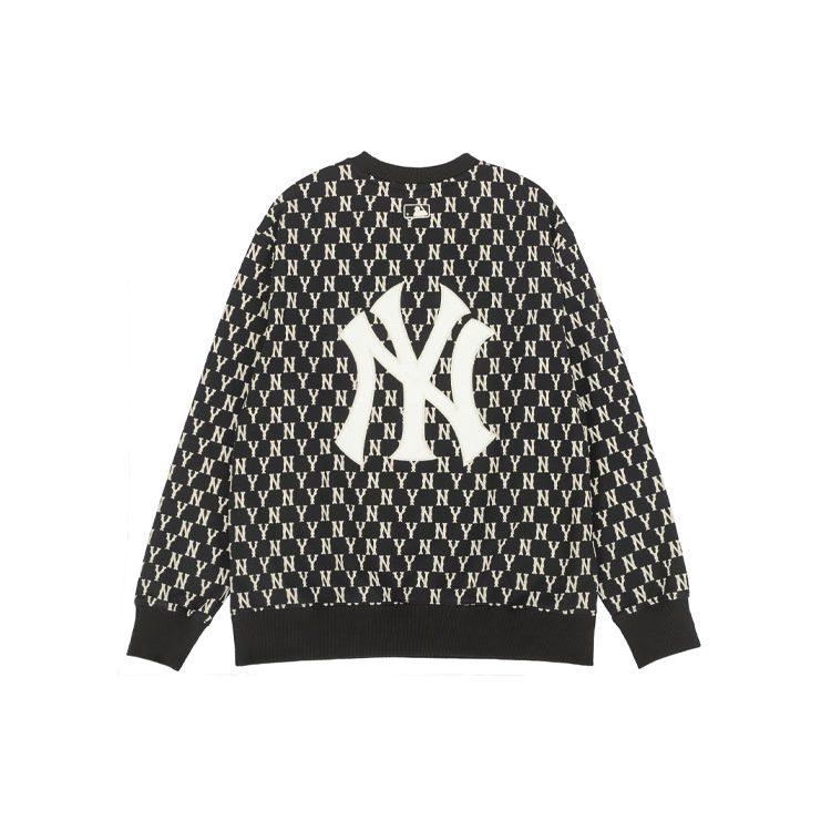 MLB Sweatshirt Fall Unisex Black 3AMTM0221-50BKS