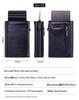 Men's RFID Aluminum Pop-Up Card Holder Wallet with Multi-Card Slots