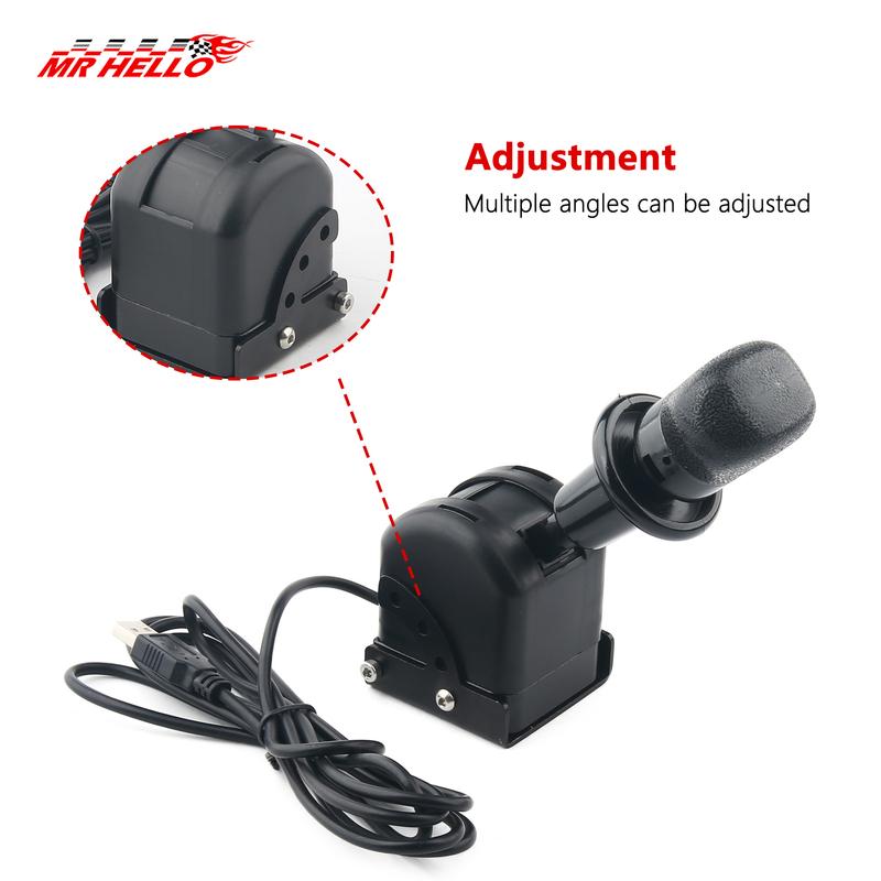 For Logitech G923 G27 G29 Thrustmaster T300 PC USB Handbrake For ETS2 European/American Truck Sim Racing Games Hand Brake