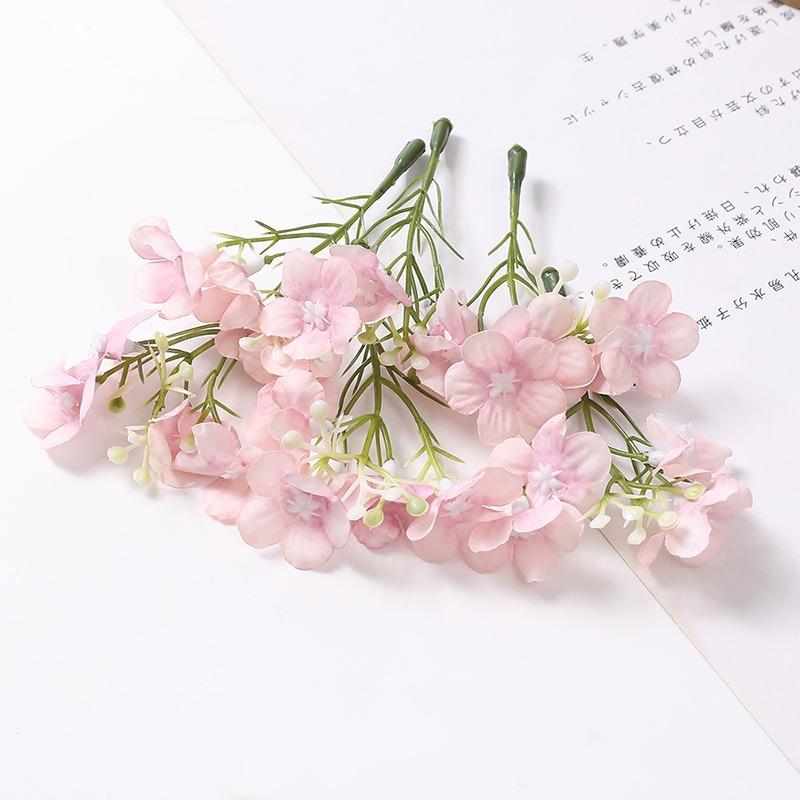 10/20/30PCs Silk Daisy Artificial Flowers Head 5 Forks Fake Flowers For Home Wedding Decoration DIY Vases Gifts Accessories