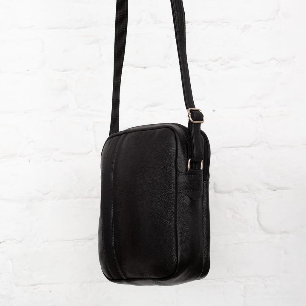 Men' Leather Bag Omen Ash