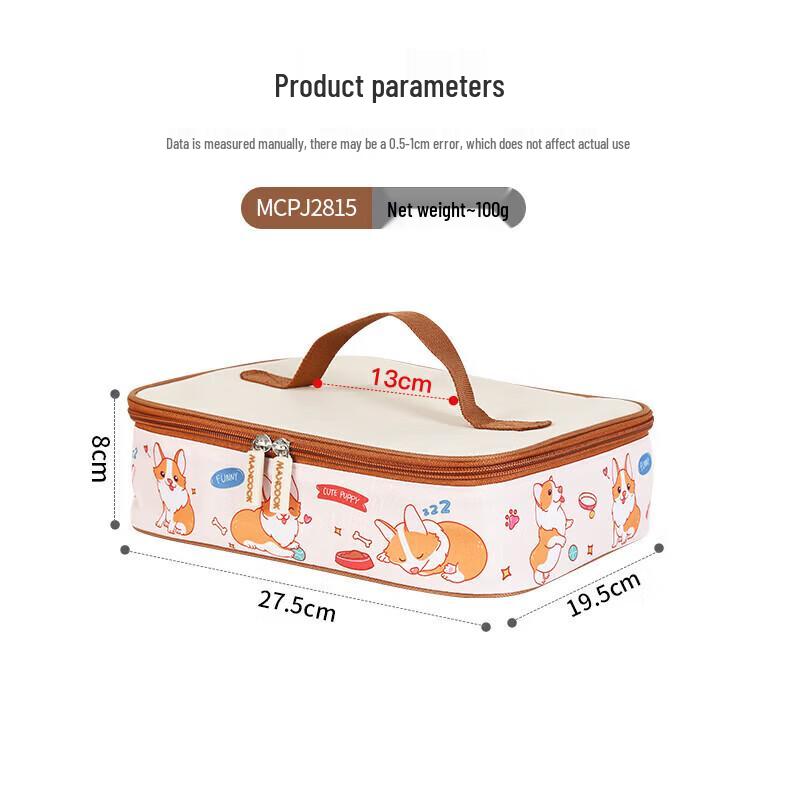 MAXCOOK Corgi s Day Insulated Lunch Bag