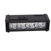 Bike Light Set Digital Display Aluminum Alloy High Brightness Type C Rechargeable LED Bike Headlight Tail Light for