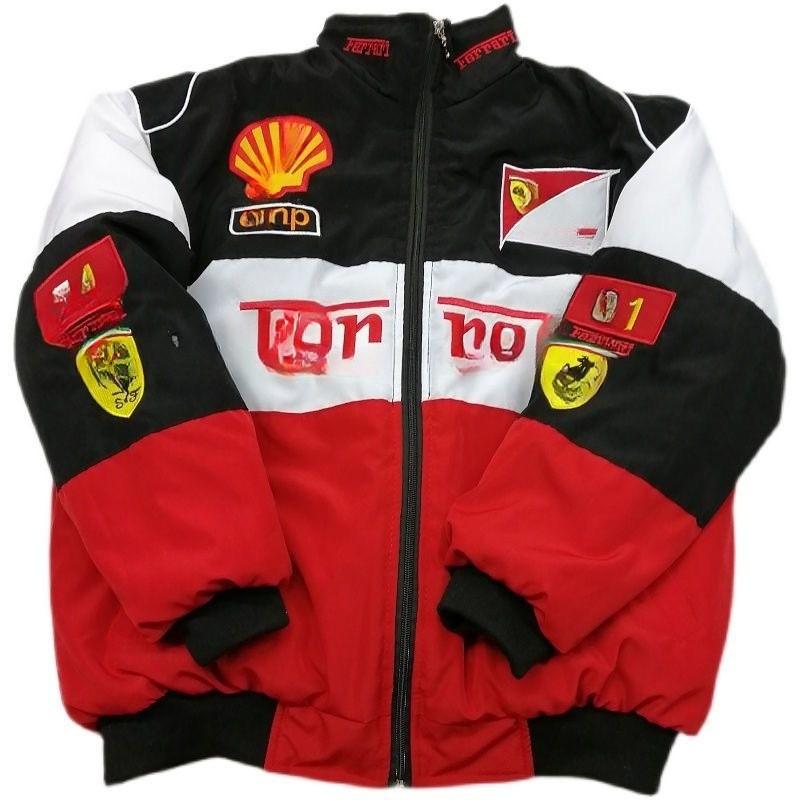 F1 Embroidered Racing Jacket Motorcycle Riding Windbreaker Casual Sportswear