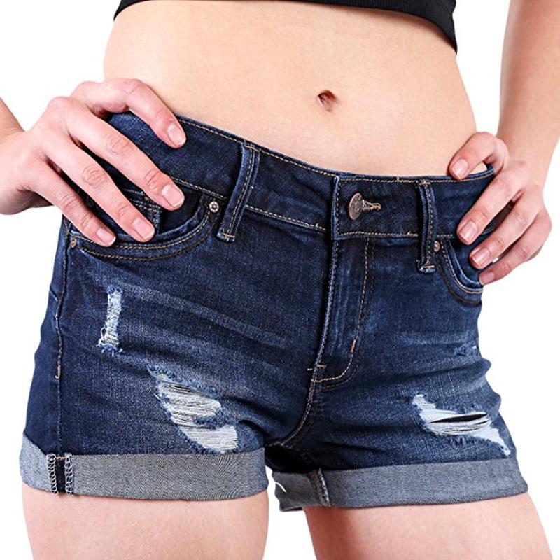 Fashion Summer Ripped Jeans Shorts Pants