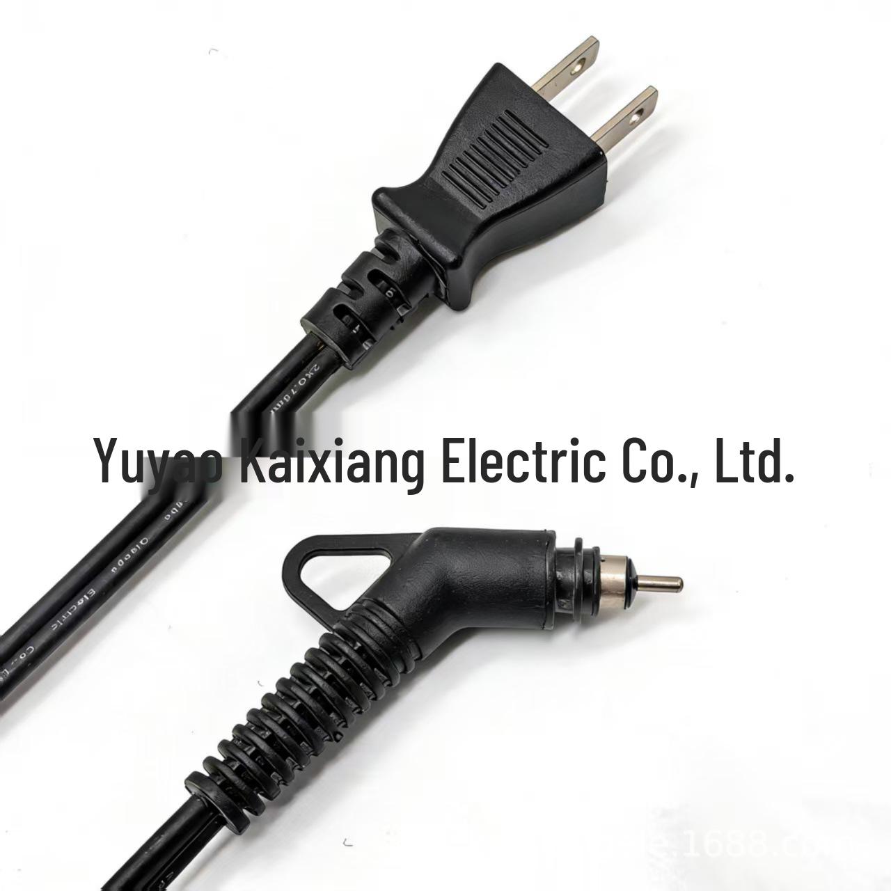 

PSE7A12A15A Two-Core Waterproof Extension Cord with Cover, Japanese-Style Male and Female Pair Plug