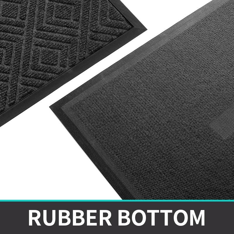 Nordic Wind Rubber Doormat Commercial Hotel Door Scraping Mat Household Entryway Door Carpet Wear Resistant To Dirt