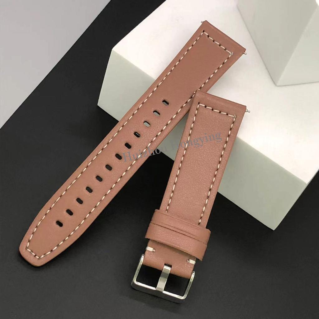 20/22mm Stylish For Casual Watch Strap For Men And Women Adjustable Strap For Xiaomi Watch Color Air S4 Pu Leather Watch Band