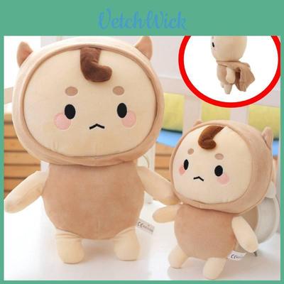Adorable Buckwheat Boy Plush Doll Soft Toy Perfect For Kids Ages 7 To 14