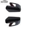 Glossy Black Rearview Mirror Cover Side Mirror Caps Car Accessories for Ford F150 F-150
