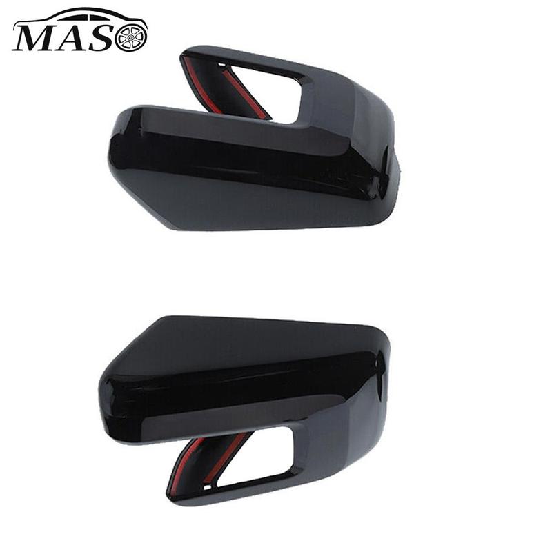 Glossy Black Rearview Mirror Cover Side Mirror Caps Car Accessories for Ford F150 F-150