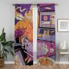 Imagination Anti-mosquito Curtains 2 Pieces Partition Halloween Decoration Living Room Curtain Shades Curtains for Camera Child