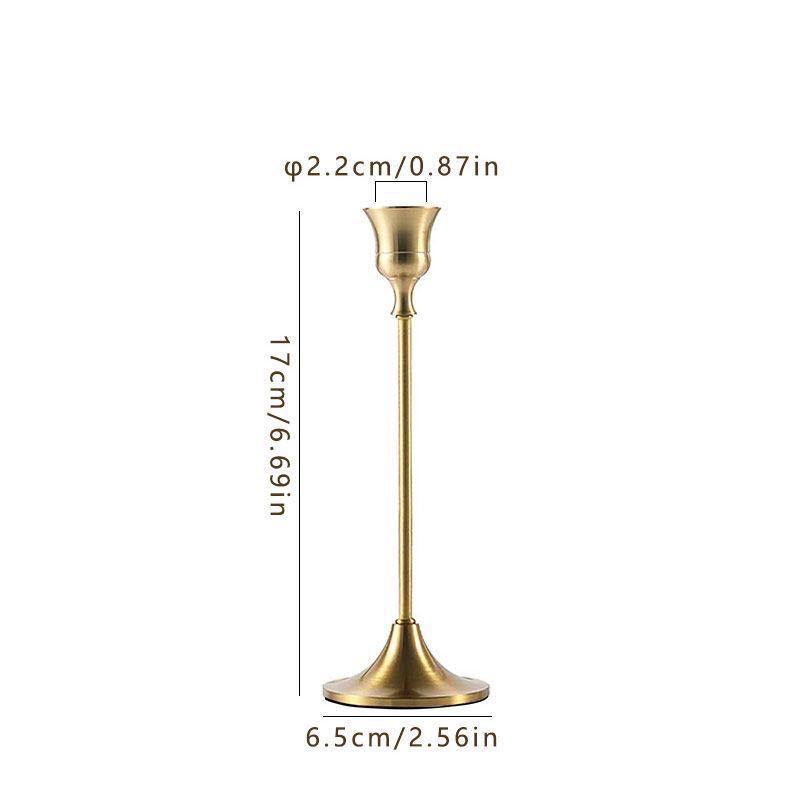 

Copper Retro Aromatherapy Candle Holder - Elegant Ornament for Valentine s Day, Weddings, and Dining Tables