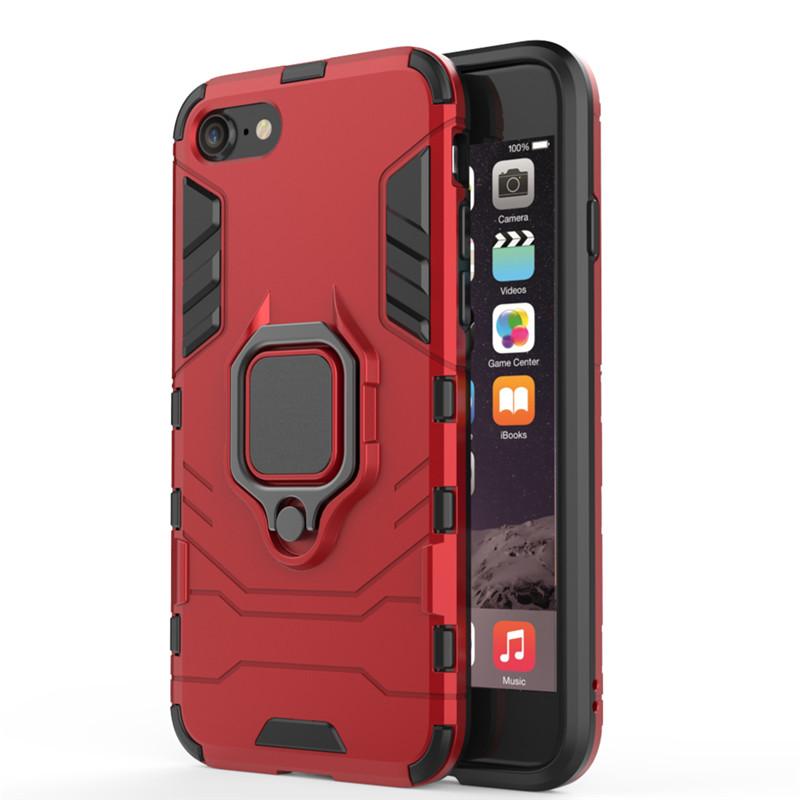 For New iPhone SE 2022 Case For iPhone SE 2022 8 7 6 6s Plus Cover Shockproof Armor PC Hard Back Phone Cover For iPhone SE 2022