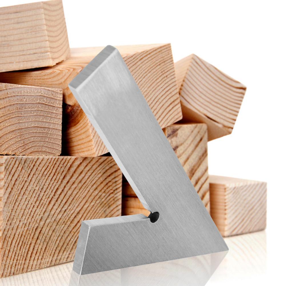 45 Degree Miter Angle Corner Ruler Wide Base Gauge Woodworking Measuring Tool 150x100mm