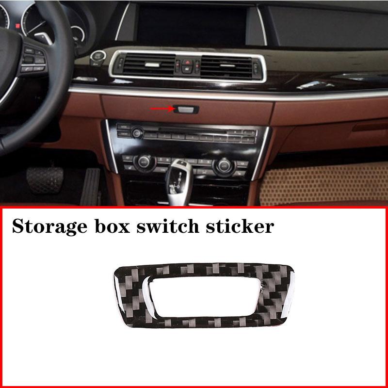 

Для BMW 5 Series GT 2010- Аксессуары для модификации интерьера автомобиля Полное настоящее углеволокно (Мягкий) Разновидность Storage Boxsticker