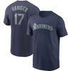 T-shirt American baseball large size quick-drying printed short sleeve men
