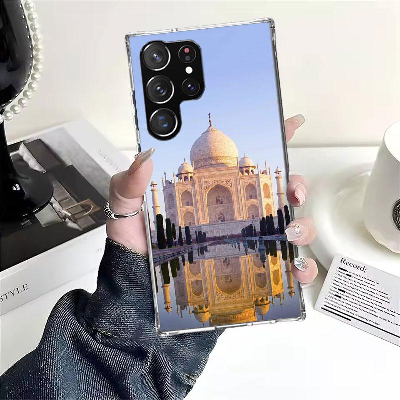Islam Muslim Mosque For Samsung Galaxy S25 S24 S23 S22 Ultra Phone Case S21 Plus S20 FE S10 + S25Edge Fundas Cover Coque