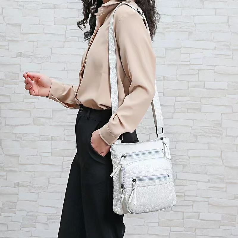 Exquisite Pu Crossbody Shoulder Mobile Phone Bag, Casual Elegant And Simple Solid Color Classic Design, Practical, Suitable for Commuting And