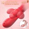 5 IN 1 Tapping Thrusting Dildo Vibrator for Women G Spot Vibrator Clitoris Clit Stimulator Female Masturbator Adult Sex Toys