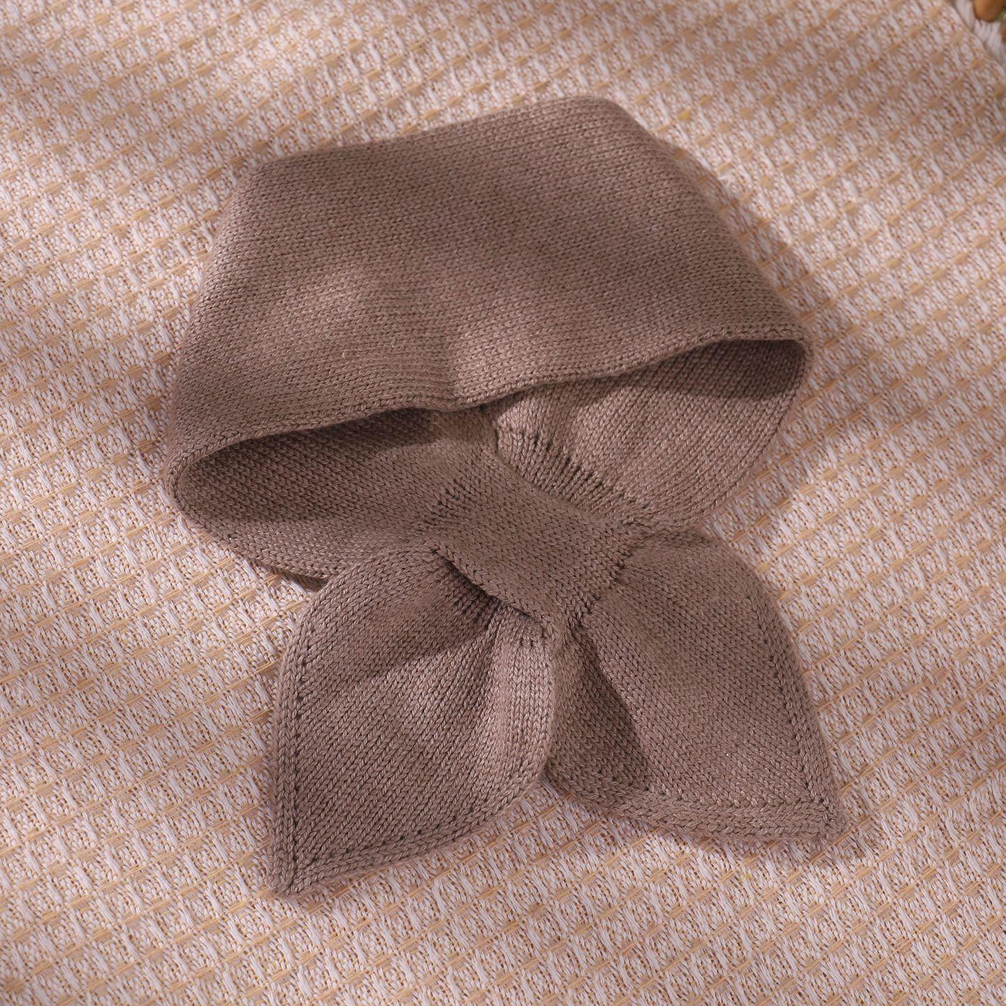 

Детский однотонный кашемировый шарф - Теплый, милый, 10x60 см