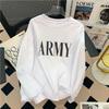 American oversize gray no hat fleece sweater women's spring and autumn 2026 new chic early spring top design sense