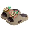 EVA drehbare Capybara Jungen Hausschuhe rutschfest desodorierend weich bequem Mädchen Kinder Strandsandalen