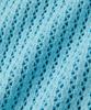 Le Mad Scallop Half-Open 4-Button Half Knit - Light Blue