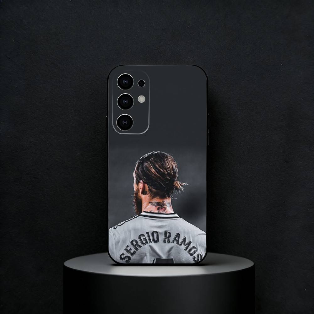 Fußball S-Sergio Ramos Handyhülle Für Samsung S25,S24,S23,S22,S21,S20,Plus,Fe,Lite,Andere Schwarze Hülle