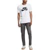 Nike T Shirts Mens Crew Neck Moderate Straight Fit 821947-100