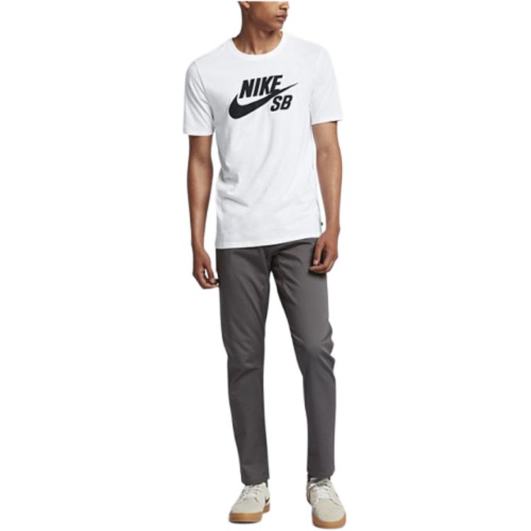 Nike T Shirts Mens Crew Neck Moderate Straight Fit 821947-100
