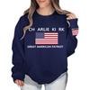 Women's Colorblock Sweatshirt Long Sleeve Round Neck Casual Comfortable Loose Lightweight Women's Sweatshirtt