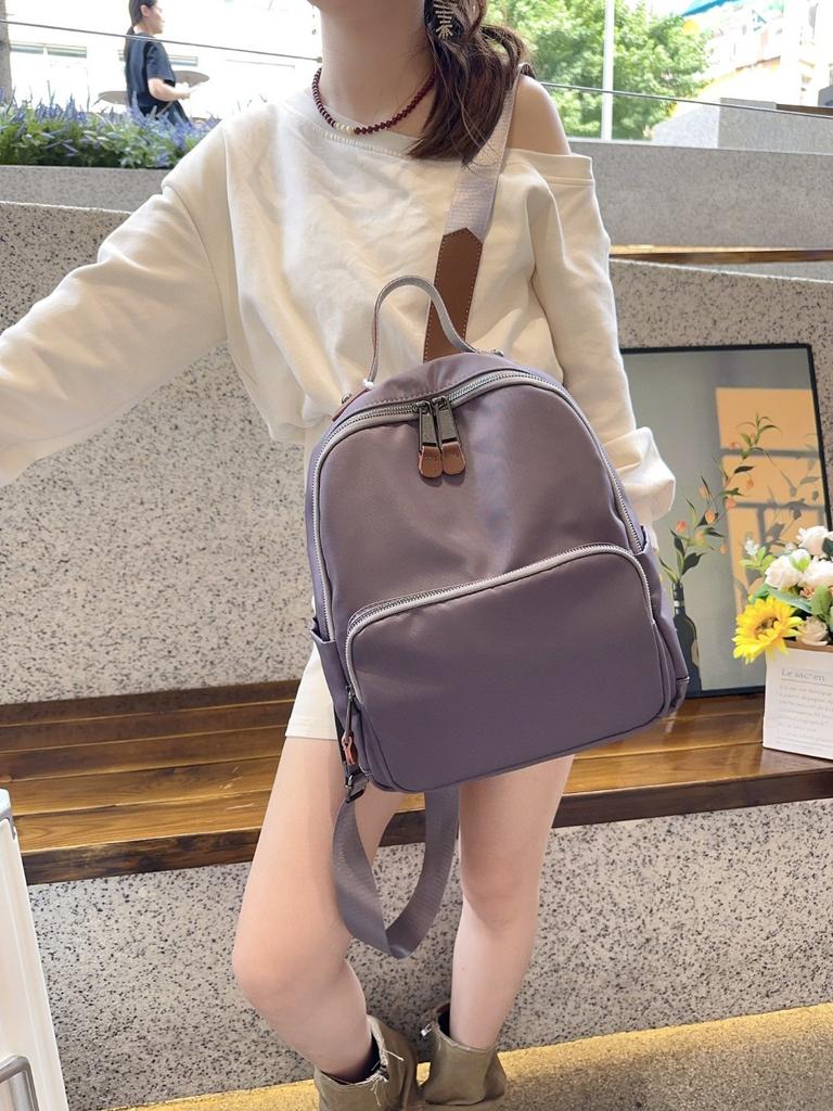 Backpack Small Premium Sense Commuter Bag Minimalist Wind Travel Backpack Mommy Bag All-match Female Backpack