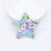 12Pcs 50mm Printed Colorful Star Sequins Appliques for DIY Girl Headwear Clips Bow Pendant Decor Accessories Clothes Patches