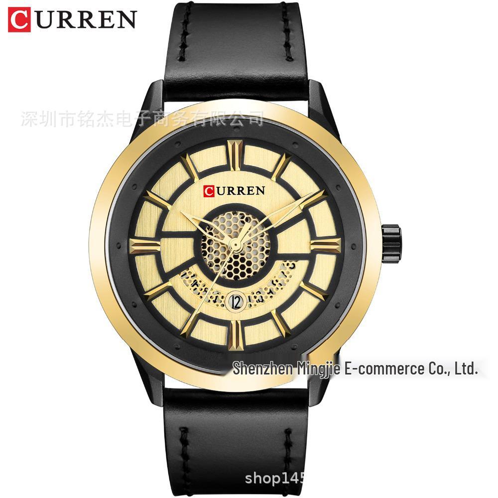CURREN 8330 Men s Casual Waterproof Quartz Calendar Watch