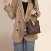 Bucket Bag 2025 New Autumn Winter Women's Handbag Mom Bag Versatile High-end Feel Single Shoulder Commuter Crossbody Bag