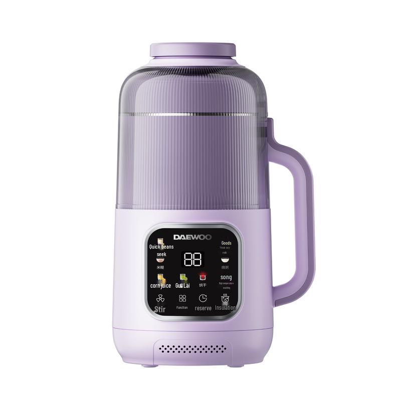 DAEWOO SM21S Automatic Wall-Breaking Blender & Soy Milk Maker CN plug (adapter included) фиолетовый