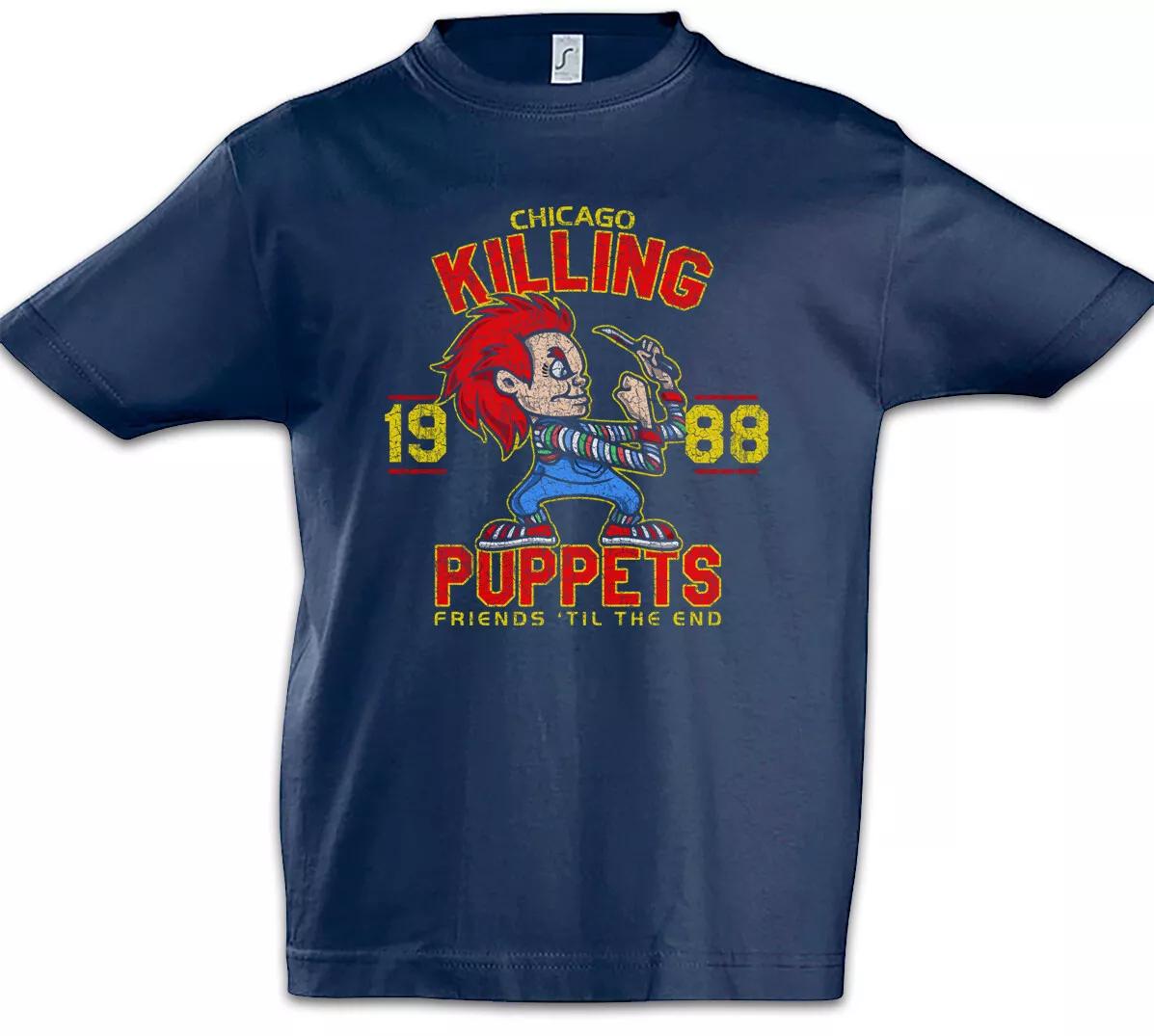 Killing Puppets Kids Boys T-Shirt Chucky Child s Fun Play The Killer Doll- 120