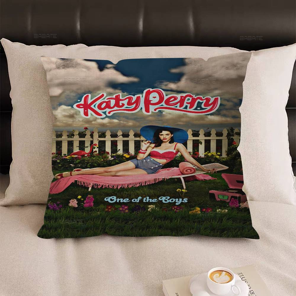 Singer KKaty PPerry Pillow Gifts Home Office Furnishings Bedroom Sofa Car Cushion Cover Case xcm