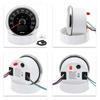 7 Color 85mm GPS Speedometer Gauge with Antenna 200KMH,160MPH Speed Meter COG TRIP ODO Turn Light Car Boat Yacht 12V24V