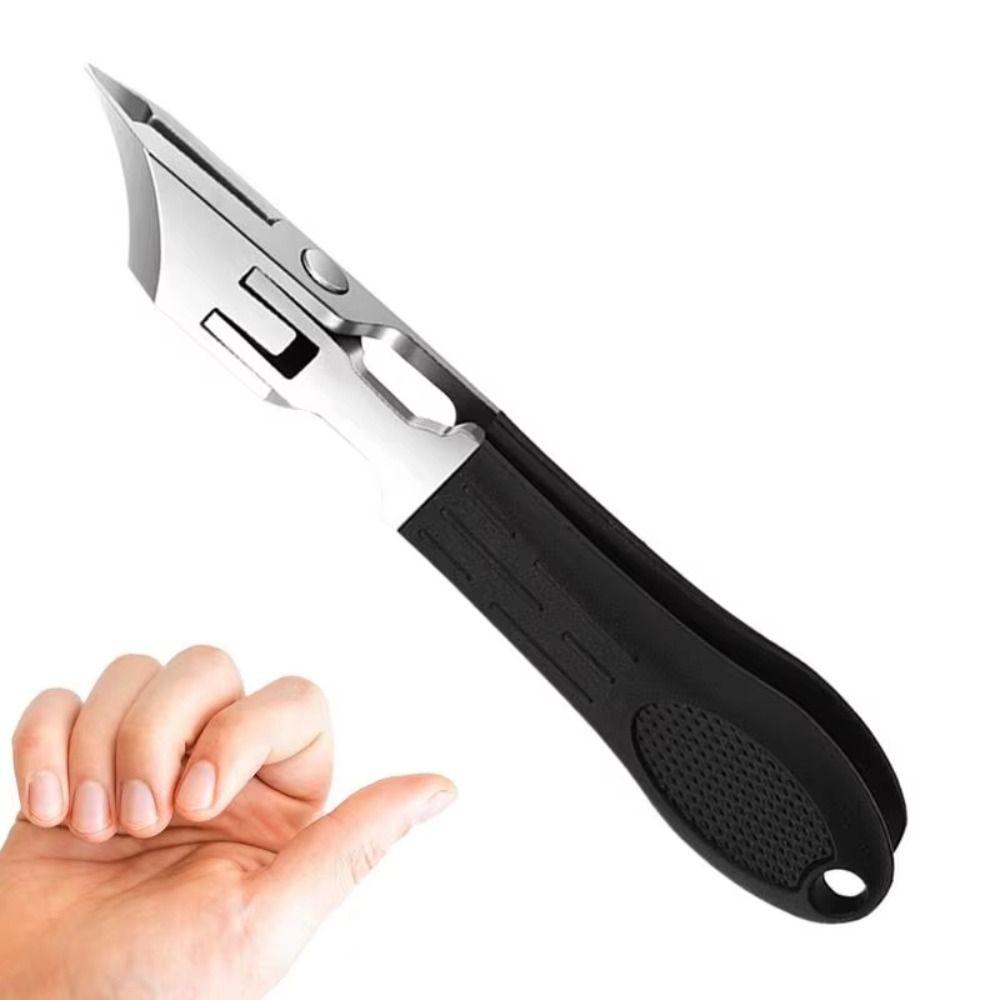 Stainless Steel Slant Edge Nail Clipper Eagle Beak Nail Clipper Professional Fingernail Clipper