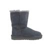 UGG Classic Mini Sheepskin Warm Durable Mini Pendant Plush Mid-Calf Snow Boots Women Boots Blue Gray 1103765-GYS