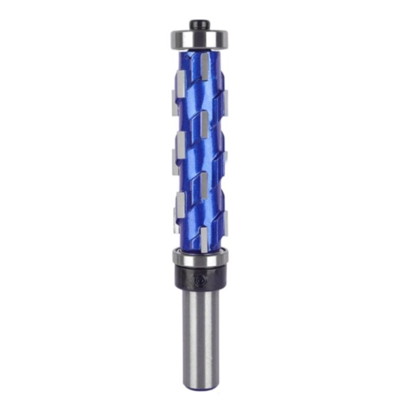Double Bearing Wood Carving Bit Flush Trim Router Bit 1/2" Shank Double Bearing Flush Trim Bit for Shaping