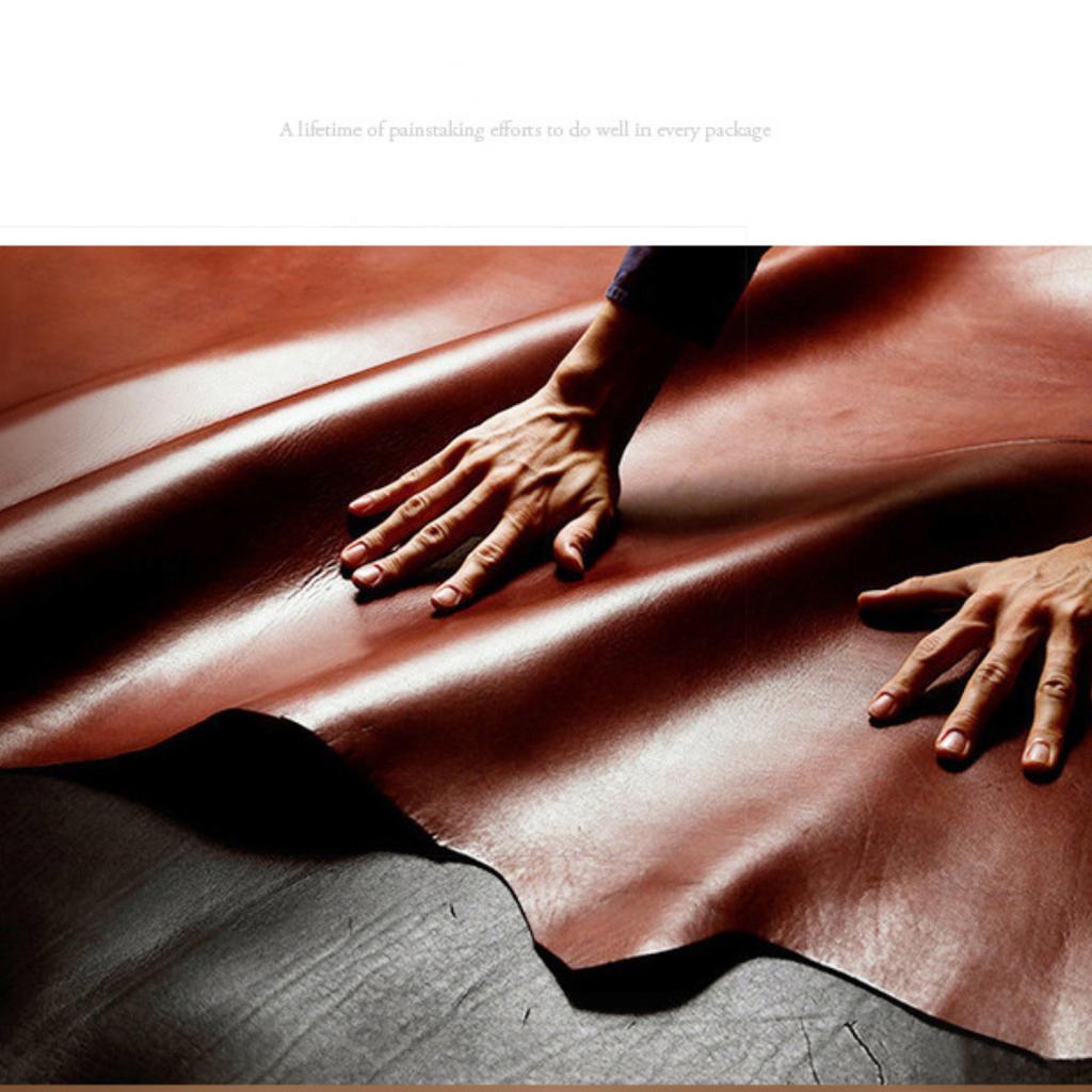 Cowhide Tote Shoulder Straddle Vintage Handmade Small Square Bag